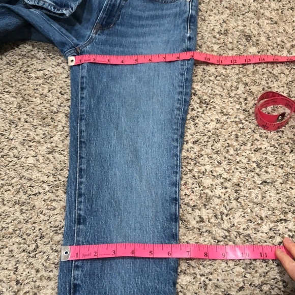 Madewell The Perfect Vintage Jeans Size 23 Distressed Blue Denim - Picture 7 of 12